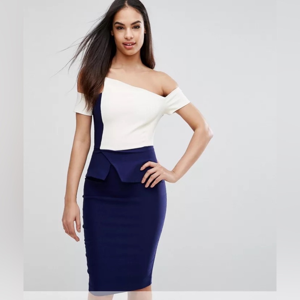 NWT Vesper Color-block Pencil Dress Size 4